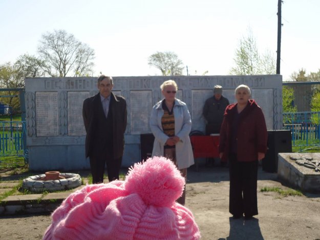 9 мая 2014 г. Возложение цветов к обелиску Великой Отечественной войны